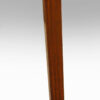 Edwardian mahogany and leather desk chair