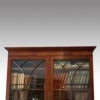 George III mahogany library bookcase,4