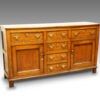 19thc. oak dresser base