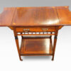 Edwardian inlaid rosewood drop-flap table
