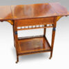 Edwardian inlaid rosewood drop-flap table