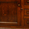George III oak dresser base cupboard door
