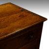 George III oak dresser base top