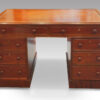 Victorian small mahogany partners desk