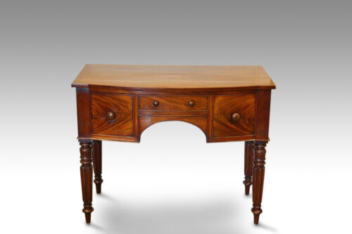 William IV mahogany dressing table