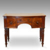 William IV mahogany dressing table