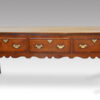 Antique oak cabriole leg dresser base