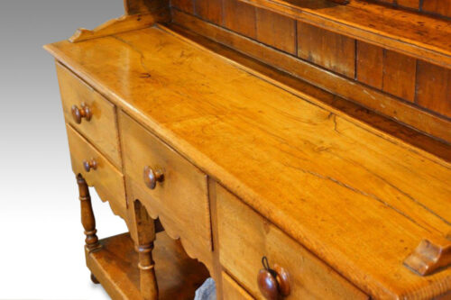 Antique honey oak dresser