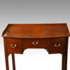Edwardian mahogany bow-fronted dressing table