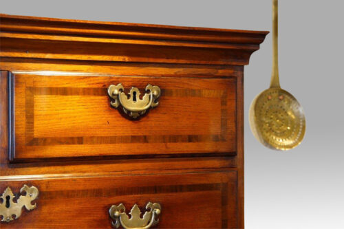 Georgian chest top drawer