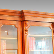 Victorian mahogany library bookcase