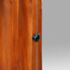 Victorian mahogany circular bedside cabinet door handle