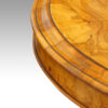 Victorian burr walnut circular dining table