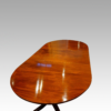 Mahogany twin pillar dining table (1930's),4