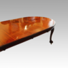 Round antique dining table