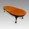 Antique extending mahogany dining table