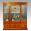Edwardian Satinwood display cabinet