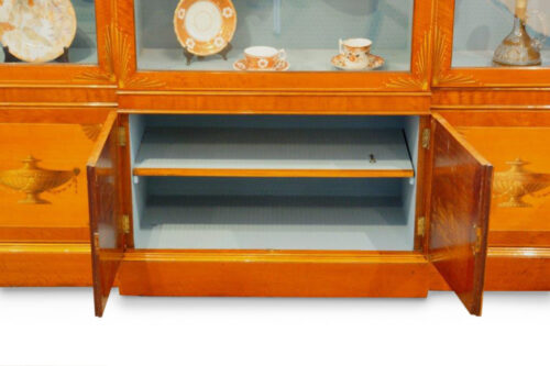 Edwardian cabinet with painted cabinet