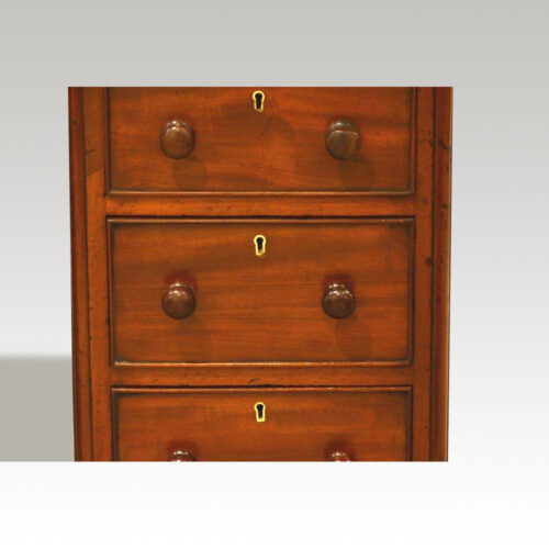 Victorian mahogany pedestal desk