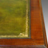 Edwardian mahogany pedestal desk gold tooling