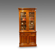 Victorian mahogany bookcase
