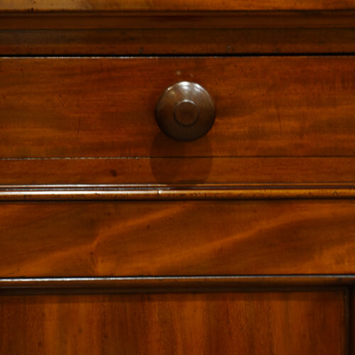 Victorian mahogany bookcase