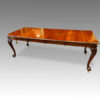 Edwardian claw and ball dining table narrow