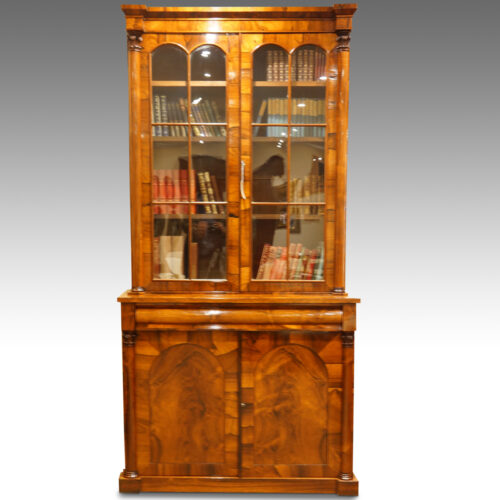 William IV rosewood bookcase