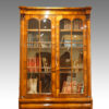 William IV rosewood bookcase glazed top