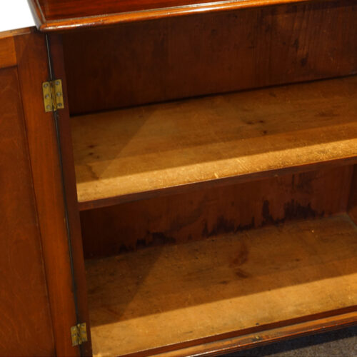 19thc. mahogany side-cabinet,8