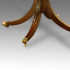Edwardian 3- pillar dining table,12
