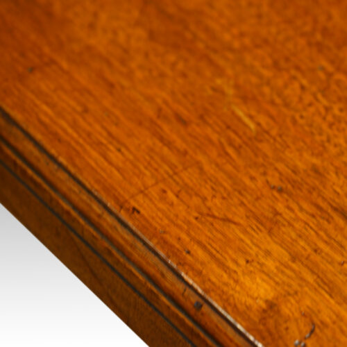 Edwardian walnut dining table,8