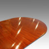 Twin pillar dining table
