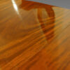 Antique twin pillar dining table