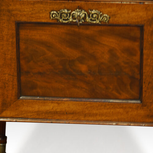Regency mahogany cellarette,2