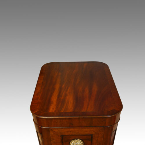 Regency mahogany cellarette,5