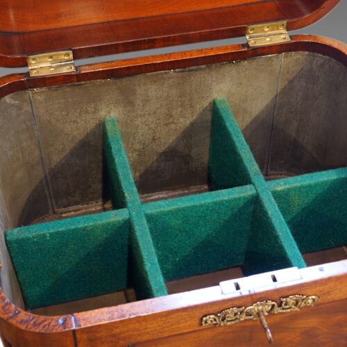 Regency mahogany cellarette,9