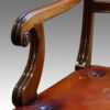 Antique mahogany desk chair