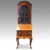 Antique walnut bureau bookcase