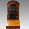 Antique walnut bureau bookcase top