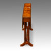 Victorian burr walnut small Sutherland table,4