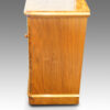 Victorian inlaid walnut bedside cabinet side