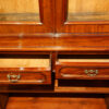 Victorian mahogany glazed cabinet bookcase,9