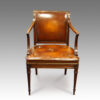 Regency mahogany desk chair