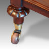 Victorian brass castors