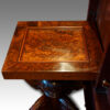 Victorian large walnut loo table block