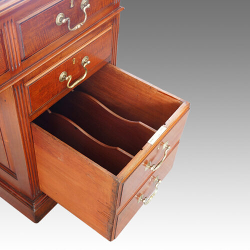 Antique desk filing drawer