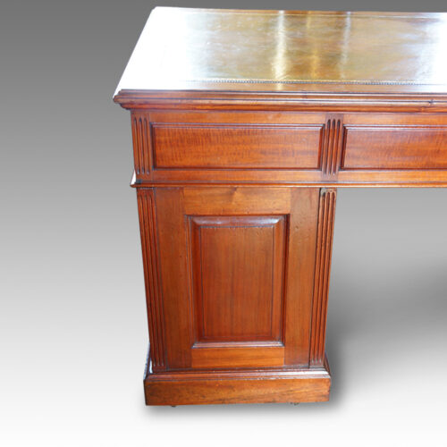 Edwardian desk back panel