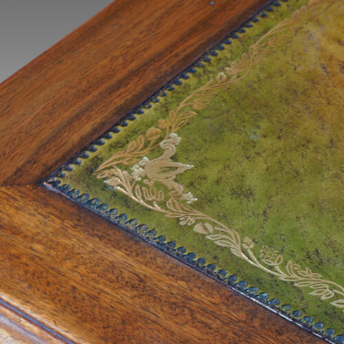 Gilt tooled leather