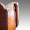Antique library wing chair